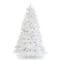 6.5ft. Pre-Lit Dunhill® White Fir Artificial Christmas Tree, Clear Lights